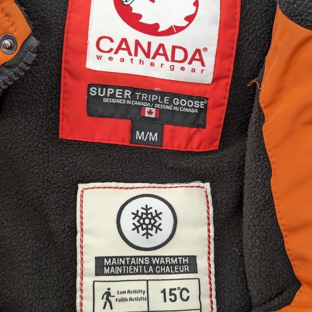 Men's Canada Weather Gear Super Triple Goose Coat - Size M - Picture 4 of 10